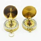 2018 new products round golden metal compass