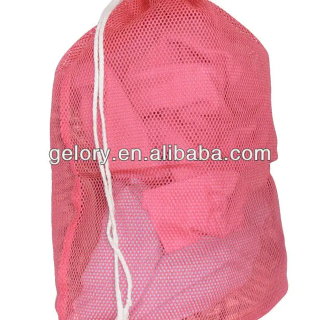 netted laundry bag