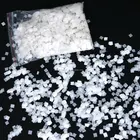 wedding and festival antiflaming white cube 0.5*0.5cm party confetti