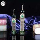 Crystal Cut LED Light Mecca Makkah Islamic Clock Tower MH-G0445