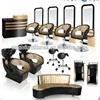 2017 Classic European Styling Royal Set Gold&Black Styling Chair
