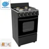 black painting 500*500mm first rate cheap price gas oven for kitchen pizza cooking