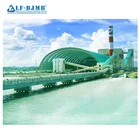 High Quality Welded light Steel Space Frame Structure Construction Building used Coal Storage Bin