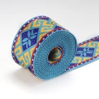 High Quality Polyester Spandex Colored Woven Crochet Elastic Band