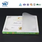 High glossy plastic pouches for ID cards in PET/EVA in 60mic-250mic