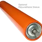 Polyurethane PU conveyor belt roller/ plastic roller idler / Nylon roller with DIN CEMA standard material