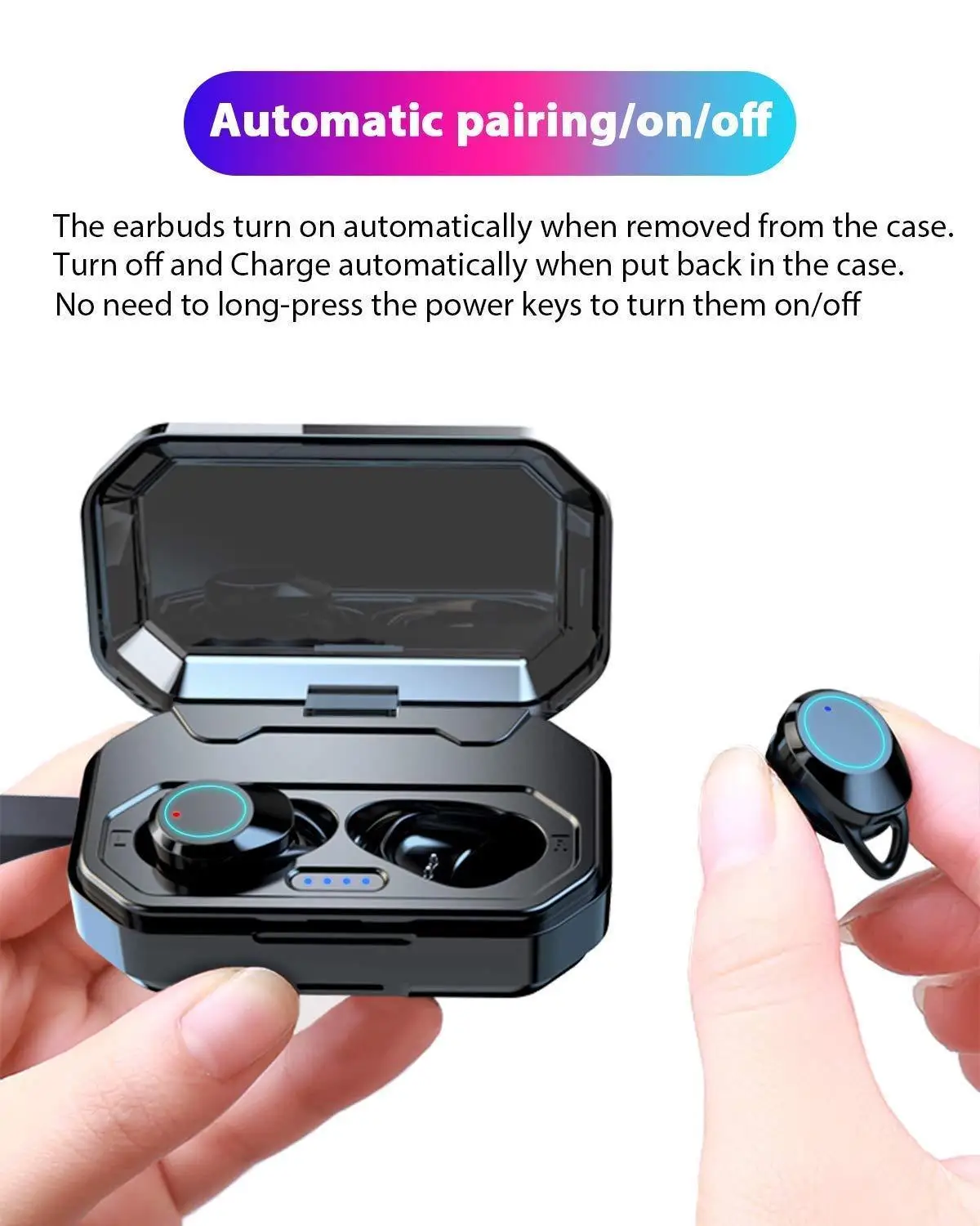 Battery 4000 mAh headset earphone best bluetooth wireless headphones - ANKUX.COM