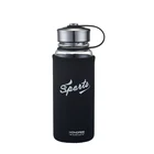 800ml eco-friendly custom logo printing sport bottle Drinking glass water bottle with screw cap