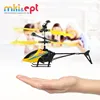 Battery operated hand induction toy flying helicopter for sale