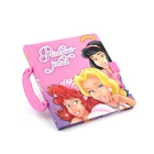 Children board paper fairy tale book printing with handle