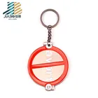 custom fashion metal carabiner keychain/keychain heart and dog