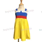 2019 summer kids girls princess snow white dress design little baby infant party costume dresses