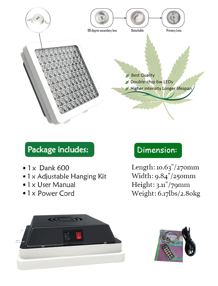 Dank 600 led Grow-1