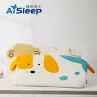 Aisleep Cute animal shaped pillow eco-friendly travel baby pillow flat head memory foam wedge