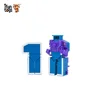 Arabic puzzle ABS model toy DIY jigsaw block Building block 3D Number robot 1
