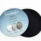 Circular thin mouse pad custom designed