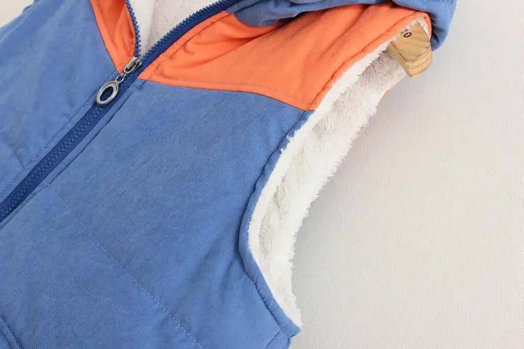 2014 new fall and winter hooded cotton vest with Japanese models hit the color sherpa cotton vest for women factory direct