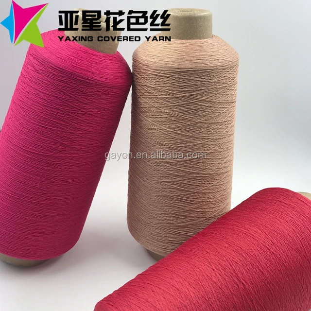 stretch viscose filament & nylon blended yarn