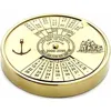 Hundred Year Brass Calander Gift, Nautical Calendar, Pocket Calendar, Item number Sai-2397