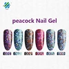 GZLYFANCY Peacock Nail Gel Glitter UV/LED Gel Nail Beauty High quality diamond gel