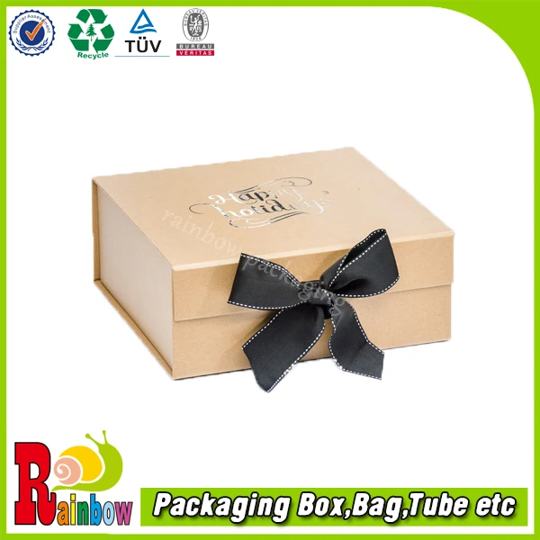 luxury magnetic flat pack hamper boxes