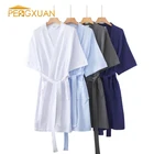 hot selling luxury 100% cotton hotel wear bath robe women