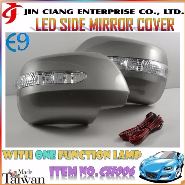 Body Kit product LED SIDE REAR MIRROR COVER For TOYOTA ESTIMA