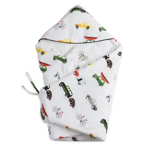 swaddle cotton baby blanket winter warm soft sleeping bag baby