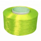 white virgin 100% FDY polyester spun yarn 30/1 40/1 for Hand Knitting
