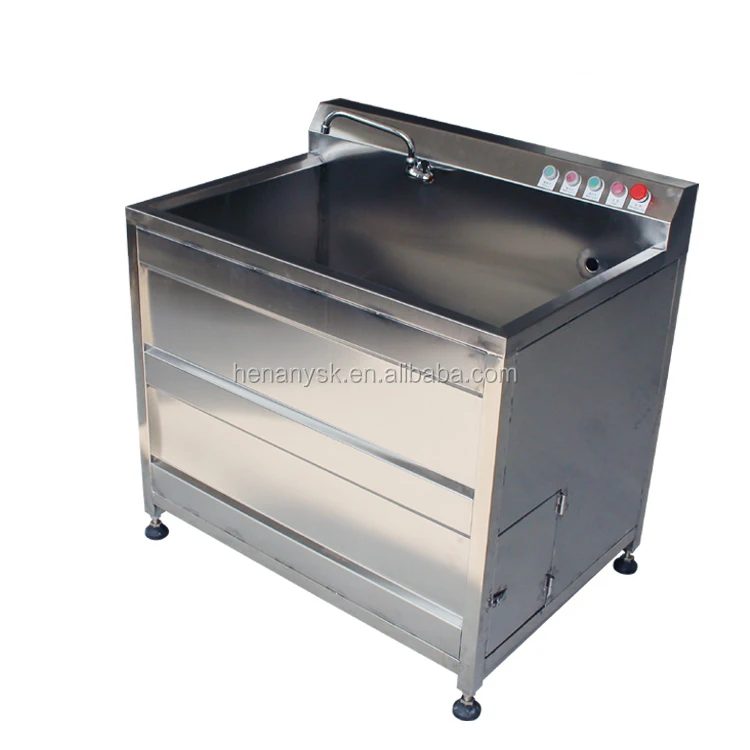 IS-TK-QX100 All Stainless Steel Multi-Function Single-Cylinder Bubble Cleaning Ozone Sterilization Fruit Vegetable Cleaner