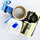 Logo Shrink Sleeve Battery printing label adhesive juice Cosmetic waterproof Bottle sticker