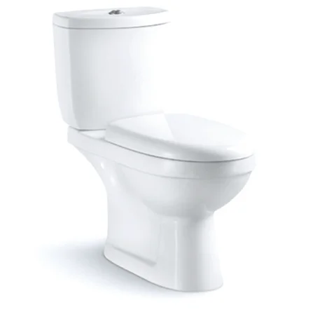 Фарфоровые санитарно-технические изделия двойной флеш WC экономии воды белый керамика ванная комната washdown унитаз из двух частей с медленно Закрыть Сиденья