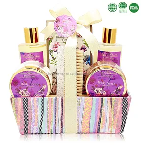 day bath spa gift set shea butter body lotion bubble bath and