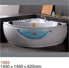 Luxury 1500MM Whirlpool Shower Spa Massage Corner 2 person Bathtub