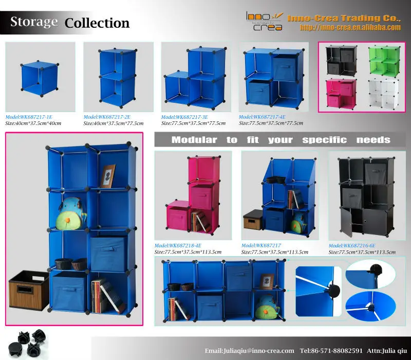 Hot sale Square Storage Cabinet, White