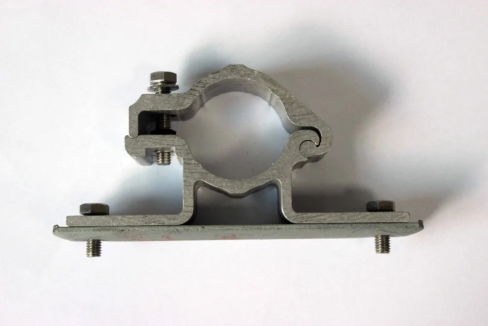 Aluminum Vertical Wall Mount Pipe Clamp/ Pipe Fasten Parts/saddle Clamp Buy Vertical Wall