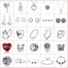 Stock Wholesale 925 Sterling Necklace Earrings Ring Charm Bracelet Silver Jewelry
