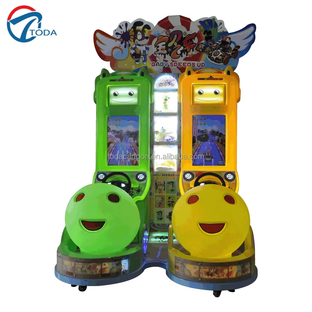 Toda الاطفال لعبة آلة طفل جهاز محاكاة لسباقات الرواق اللعب المجاني على الانترنت السيارات سيارة أطفال ألعاب للبنين بيع