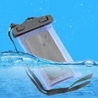 Promotional custom Logo color Small Waterproof Pouch Universal IPX8 PVC Mobile Phone bag for Swimming