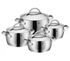 6pcs stainless steel cookware table top kitchen salamander