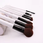 Hot sale 8 pcs Professional handle Soft Makeup Brushes Set Cosmetics Eyebrow eyeshadow