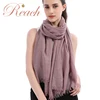 2019 Plain Color Easy Wash Women Extreme Soft Wrap Shawl Scarf For Any Season