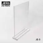 Wholesale Free Samples Supermarket a4 Transparent Acrylic Display Stand