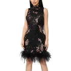 Latest evening gown designs cherry blossom lace casual dresses
