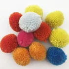 Cotton Yarn Pompom Ball For Cloth Accessories