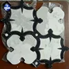 Middle high products new design pattern water jet marble mosaic tile