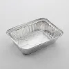 Disposable food packaging aluminium foil containers/tray/box with lid for 650 ml