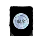 Plain cotton Canvas tote drawstring bag with logo