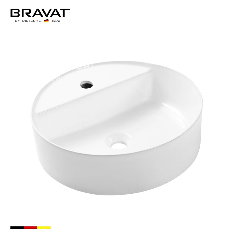 circular wash basin
