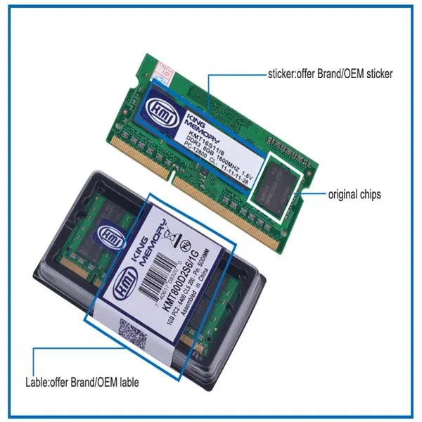china manufacturer king memory ram memory laptop ddr3 1333 4gb pc10600 4g
